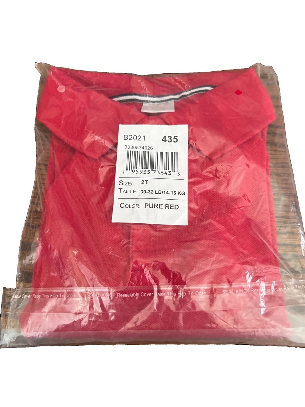 Gymboree Kids Polo in Pure Red